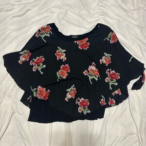 Torrid rose shirt
